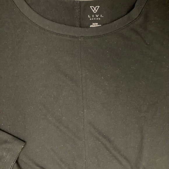 Lane Bryant LIVI 26/28 Lightweight Knit Pullover Top - Picture 3 of 13